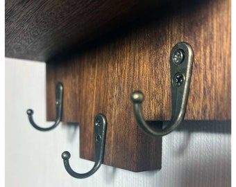 Key Hook Shelf | coat hook | entryway organizer |