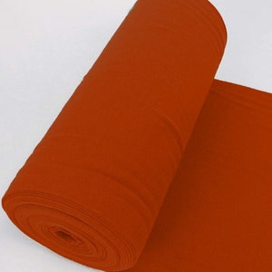 4 Way Stretch Solid Jersey Fabric Plain Jersey Brown Stretch Fabric  Chocolate Stretch Fabric Natural Shade Caramel Biscuit 