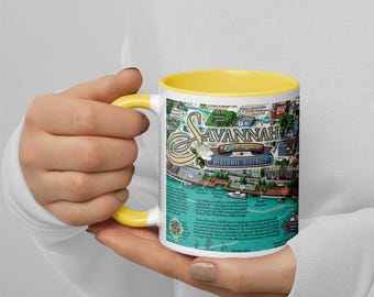 Savannah Mug with Yellow