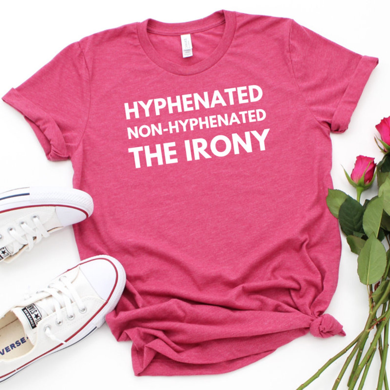 Hyphenated Non Hyphenated The Irony English Grammar Teacher Etsy