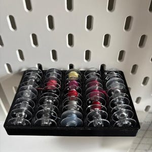 Bobbin holder tray skadis IKEA 3d print file