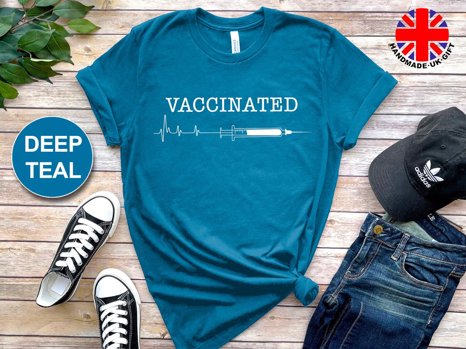 cute smart vaccinated shirt