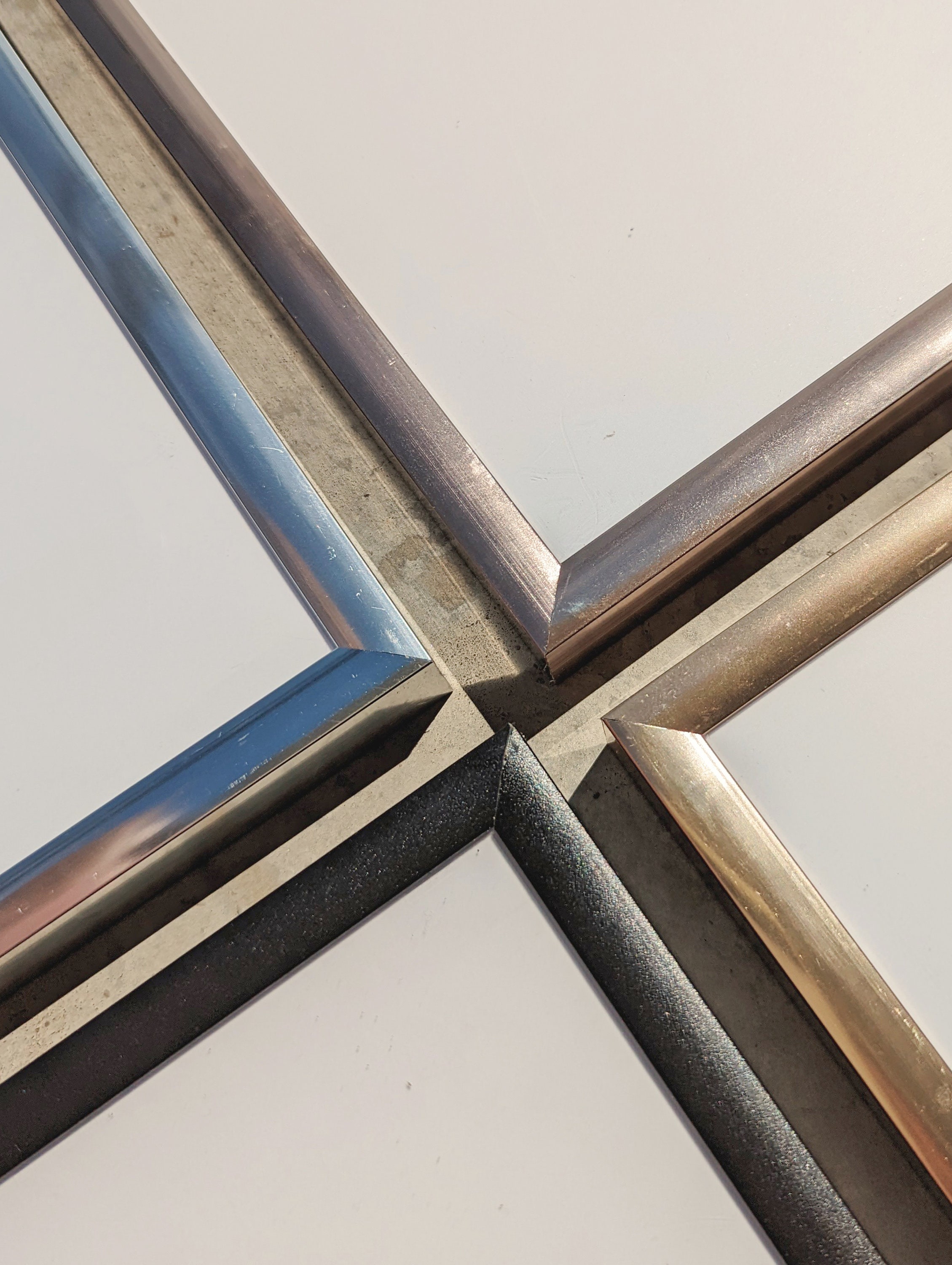 Minimalist White Metal Picture Frame Modern Metal White Photo Etsy