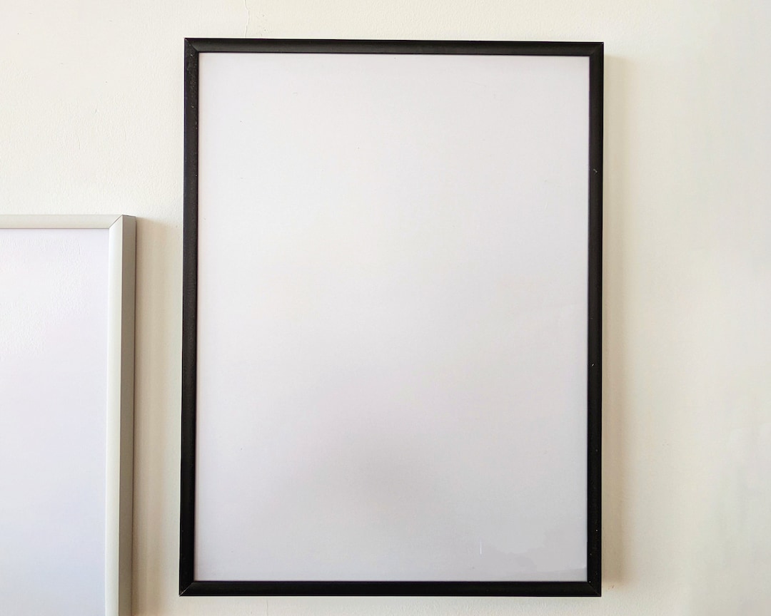 Minimalist Black Metal Picture Frame Modern Metal Photo Etsy