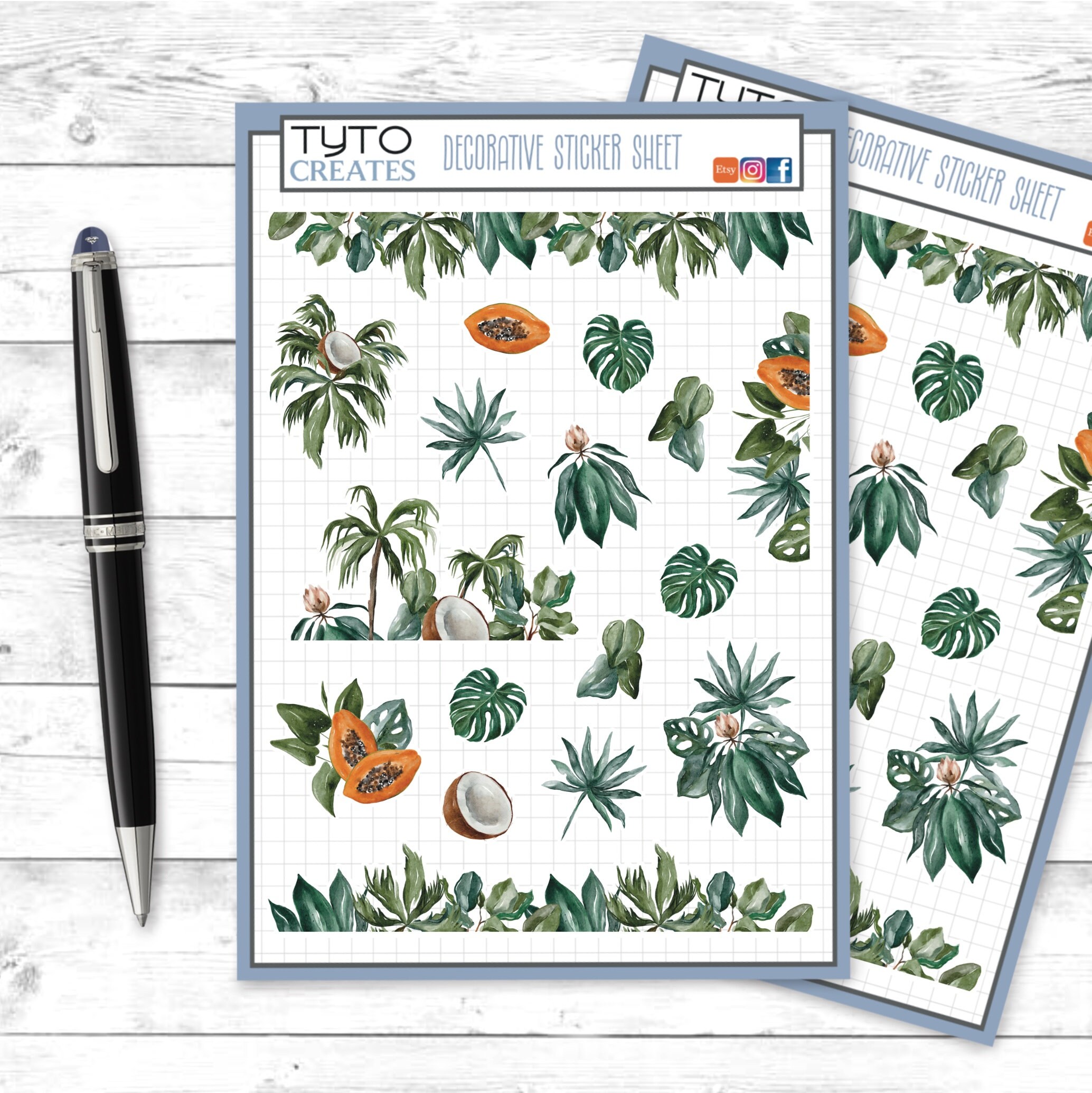 Plant Lady Wrapping Paper Boho Wrapping Paper Macrame Gift 