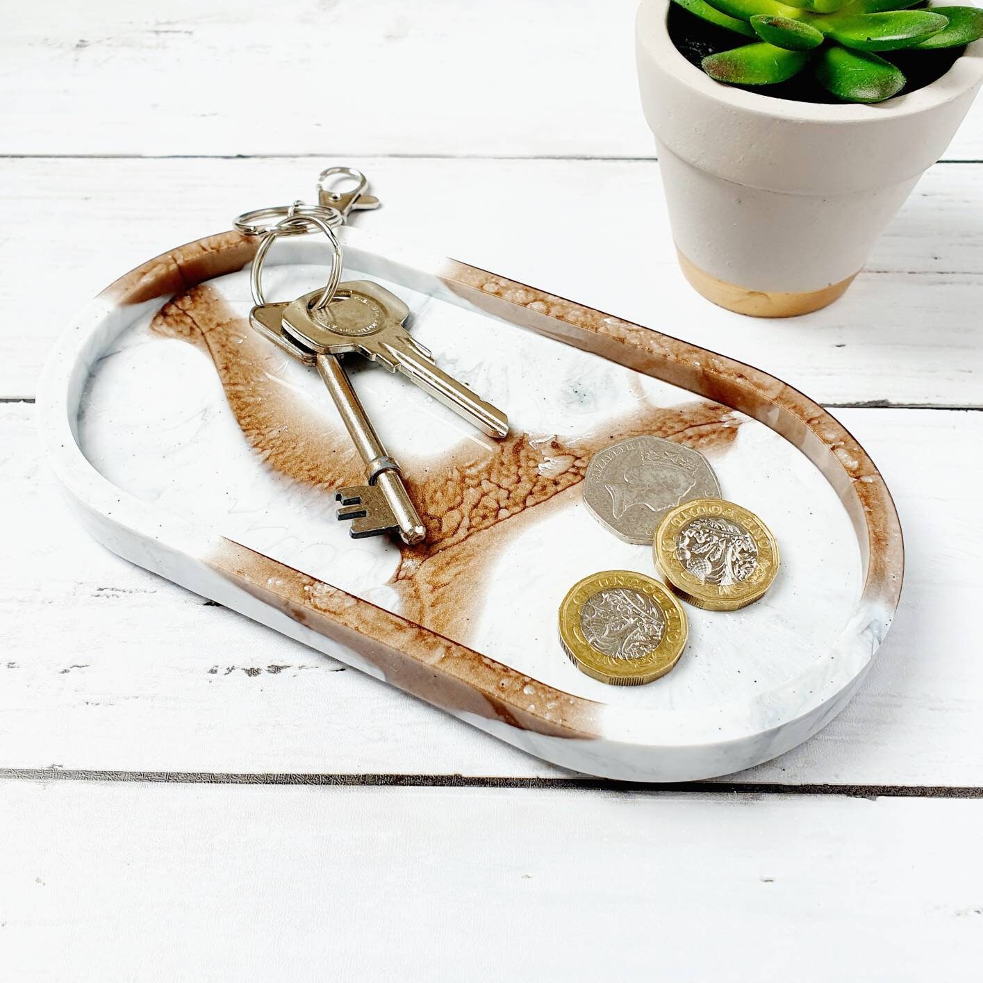 Resin Trinket Tray Jewellery Tray Key Tray Decorative Etsy UK