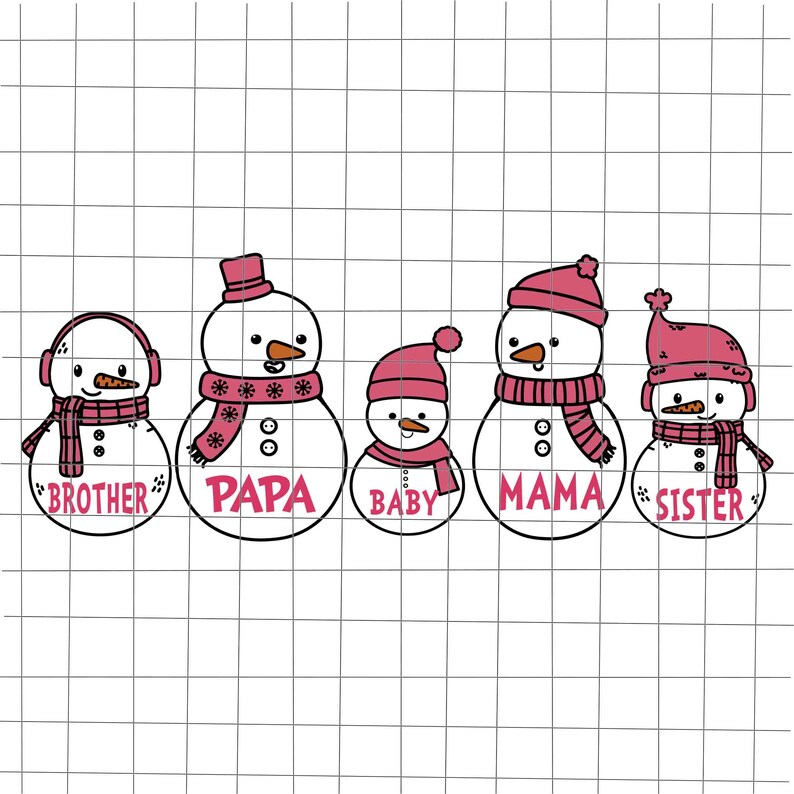 Free Free Snowman Family Svg Free 799 SVG PNG EPS DXF File
