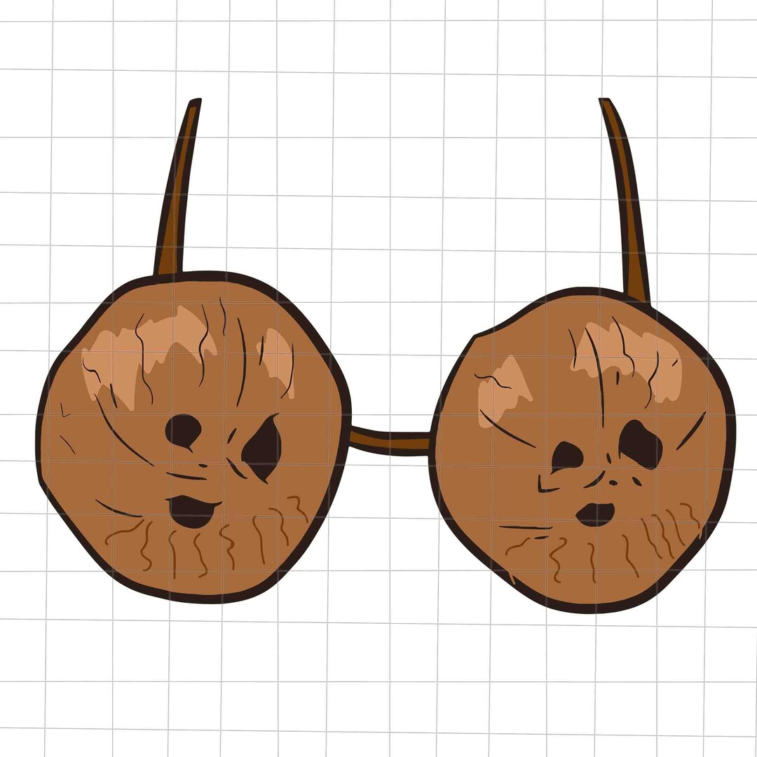 Coconuts Bra Svg Coconut Summer Svg Hello Summer Svg Funny Etsy