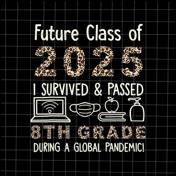 Future Class Of 2025 I Survived and Passed 8th Grade Svg Etsy