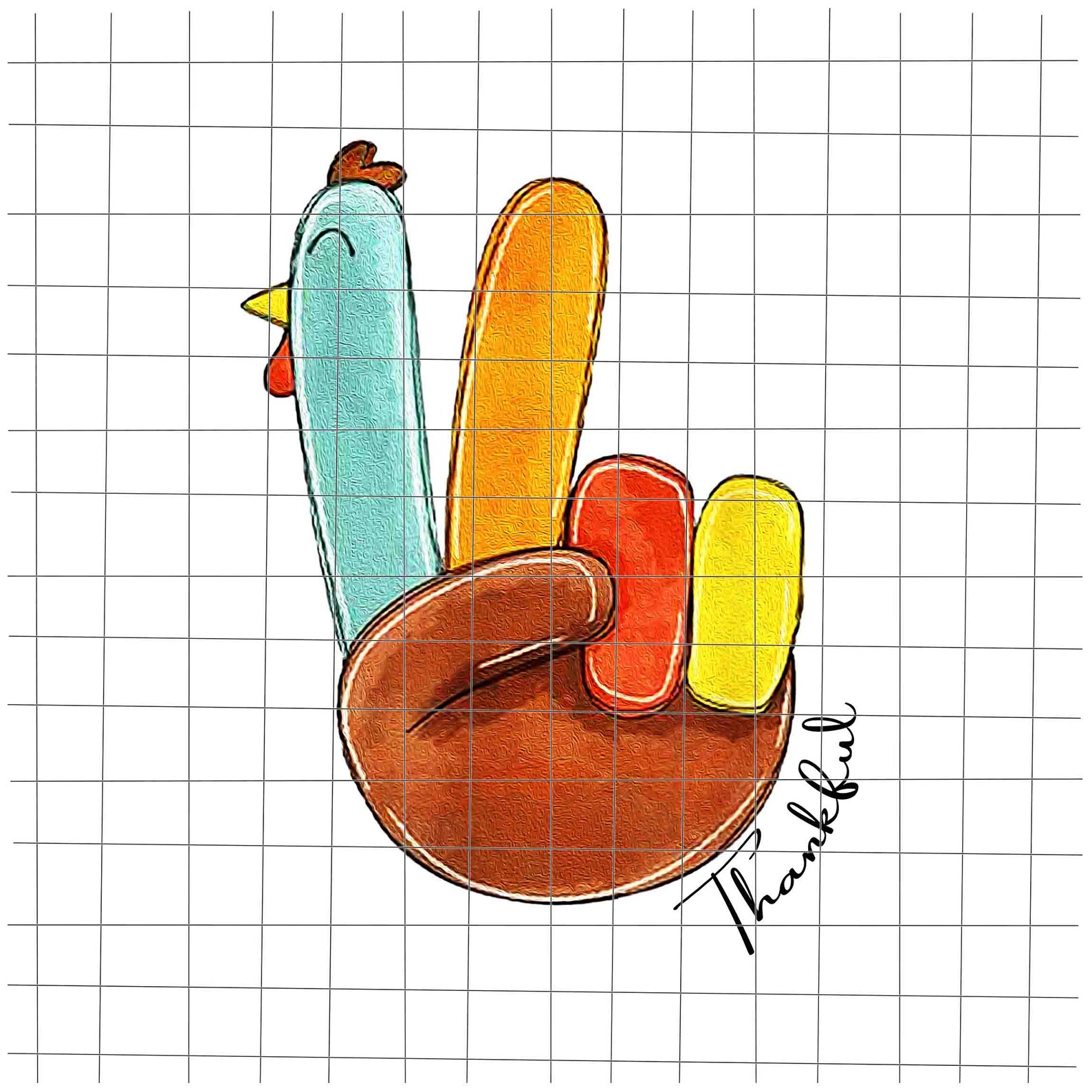 Thanksgiving Peace Sign Png Turkeys Peace Turkey Thankful Etsy