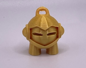 Space Man Keychain 3D Printed
