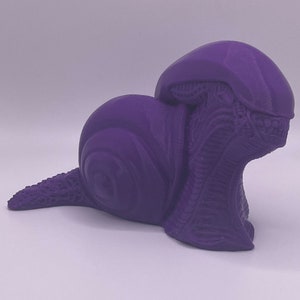 Xenomorph Alien Snail 3D Printed