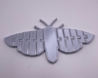 Articulated Moth 3D Printed