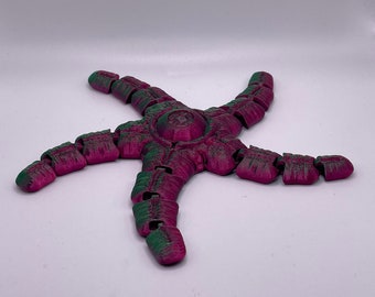 Articulated Starfish 3D Printed