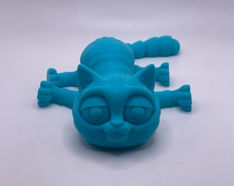 Flexi Kitten 3D Printed