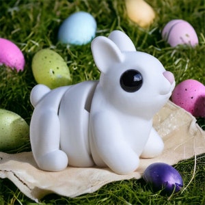 Baby Bunny 3D Printed, Easter Mini Bunny