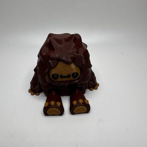 Baby Bigfoot Yeti Figurine 3D Printed