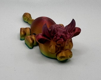 Baby Highland Cow 3D Printed