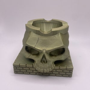 Skull Bowl Ashtray 3D Printed