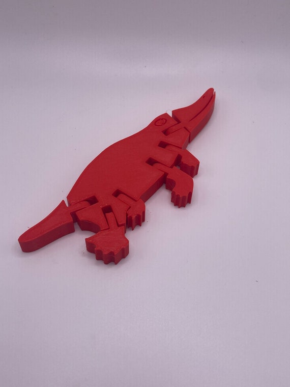 Articulated Platypus 3D Printed Desk Toys Cool Gift Idea Etsy