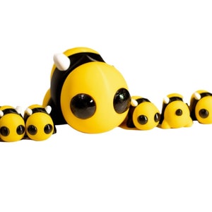 Baby Biene 3D Gedruckt, Mini Cute Bee