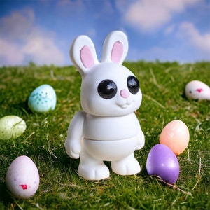 Baby Bunny 3D Printed, Easter Mini Bunny