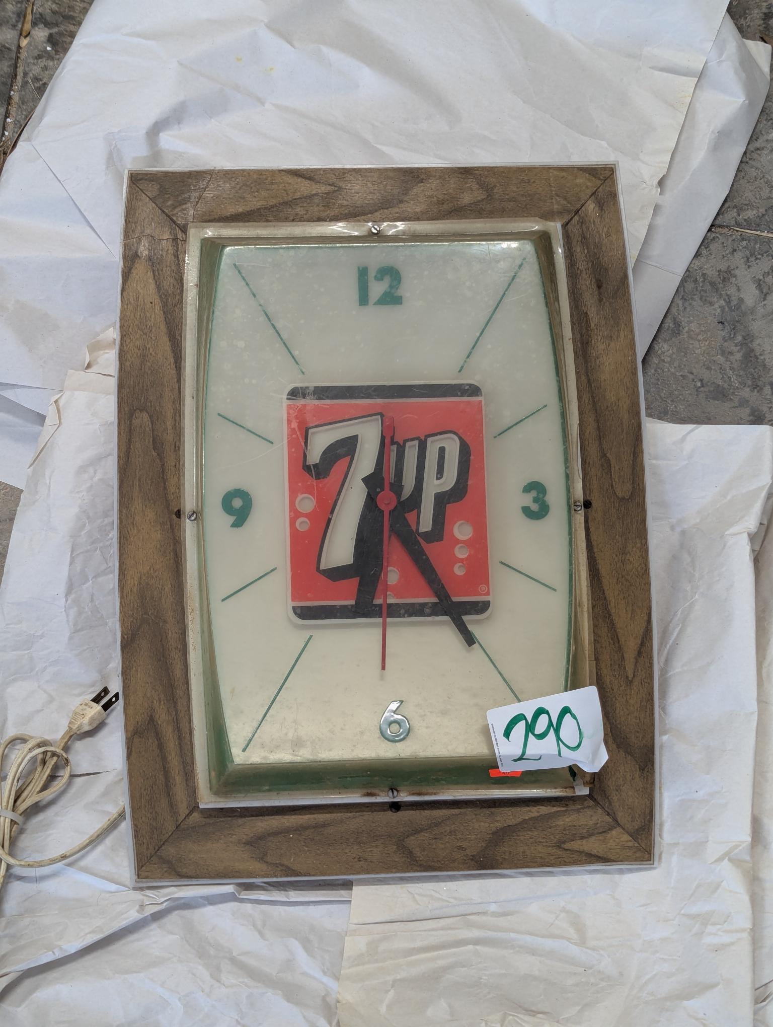 7up Clock - Etsy