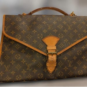 Vintage Louis Vuitton Briefcase - Etsy
