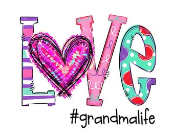 Download Grandma Love Svg Etsy