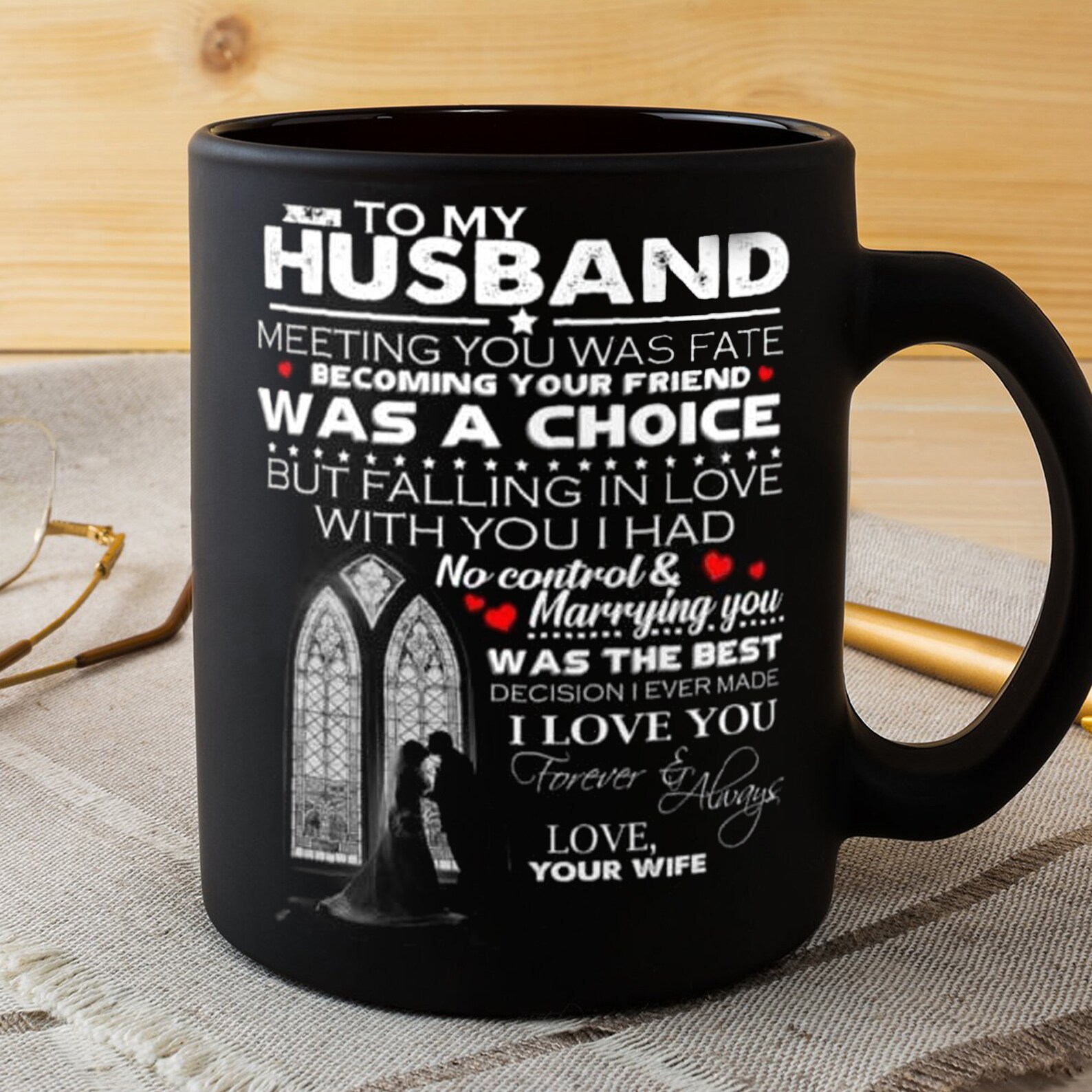To My Husband Mug Funny Husband Coffee Mug Love Quotes Mug Etsy