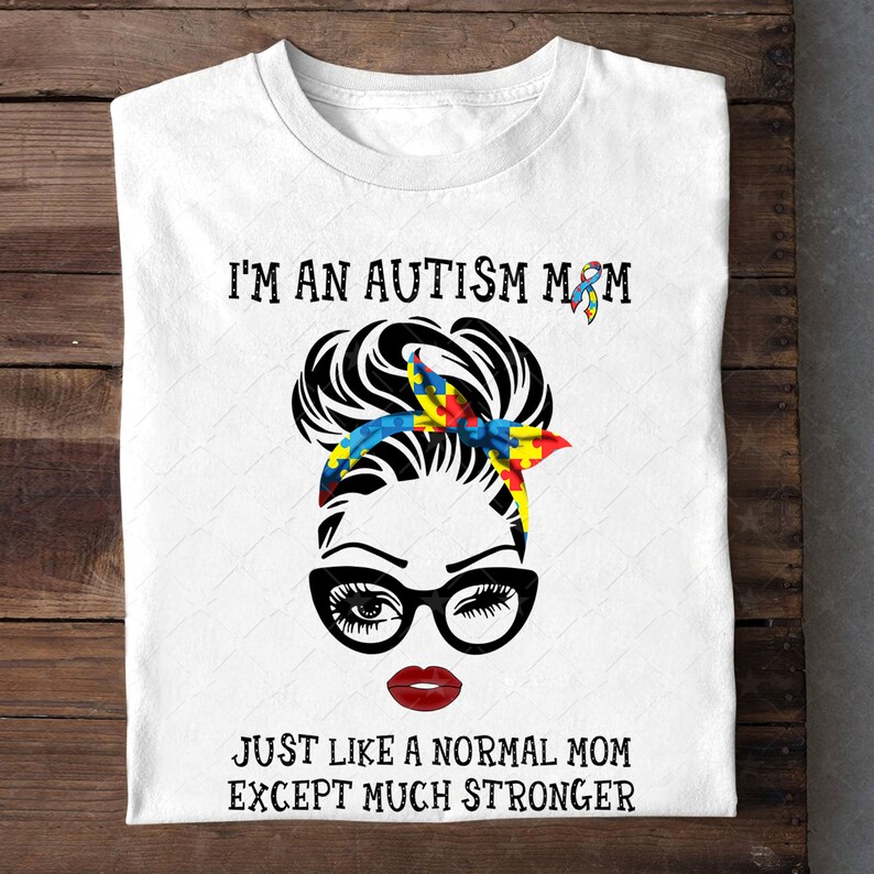Download I'm An Autism Mom svg Sexy Face Girl Autism Awareness | Etsy