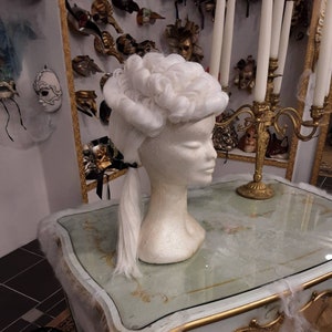 Historical Wig, Men's Wig from the 1700s, 18th Century Mozart Wig