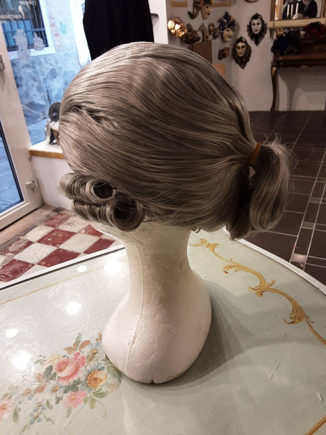 Historical Wig 1700s Men's Wig 18th Century Filloy Wig Etsy