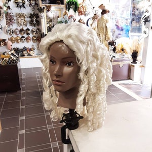 Historical Wig, Women&#39;s Wig from the 1800s, 18th Century Aurora Wig