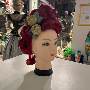 18th Century Duchess Bendell Wig, High Quality, Women&#39;s 18th Century Lace Front Wig