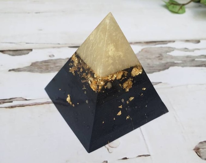 Resin Pyramid, Paperweight