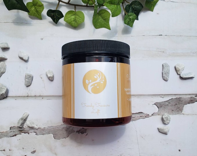 Soothing Natural Organic  Whipped Vanilla Bean Body Butter