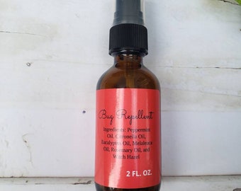 Natural Bug Repellent, Mosquito Repellent, Flea Repellent