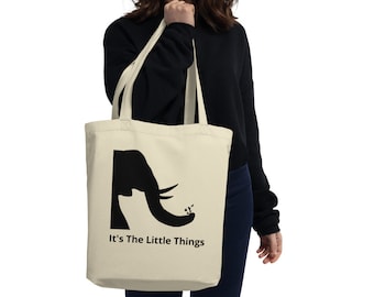 Echo Tote Bag, Inspirational Bag, Motivational Bag, Spiritual Tote Bag, Cool Gift, Supply Bag, Grocery Bag