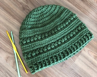 Crochet Puff Hat - Women Hat