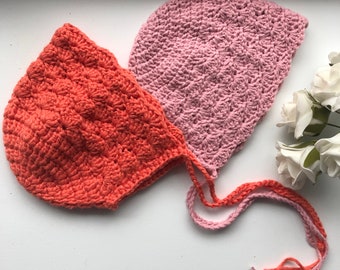 Gorro de concha, de recién nacido a 2 años