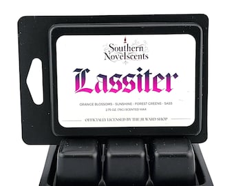 Lassiter - Officially Licensed Black Dagger Brotherhood™ Inspired - 2.75 oz Custom Blended Soy Wax Melt - Book Scent - Fallen Angel