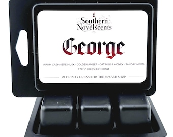 George- Officially Licensed Black Dagger Brotherhood™ Inspired - 2.75 oz Custom Blended Soy Wax Melt - Book Scent - JR Ward