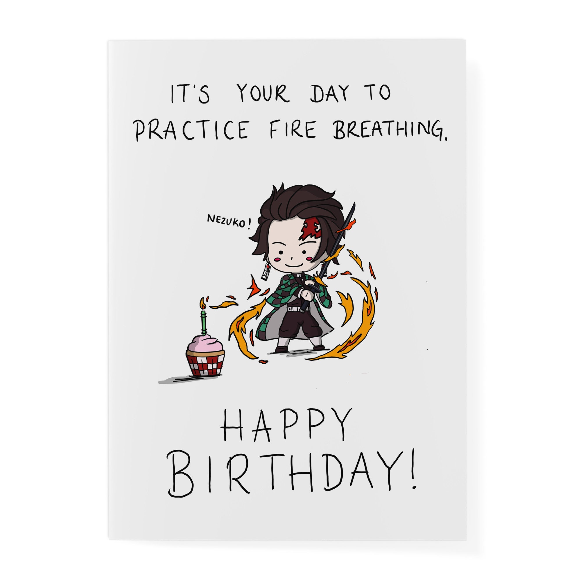 Akuma Street Fighter Greeting Card by Anggia Anindita