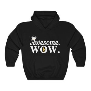 Ehrfürchtig Wow Unisex schwere Mischung Kapuzen Sweatshirt