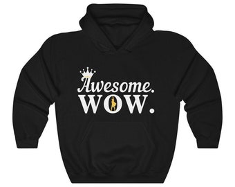 Impresionante Wow Unisex Heavy Blend Sudadera con capucha