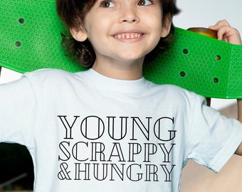 Hamilton Shirt, Young Scrappy & Hungry Shirt, Lin Manuel Shirt, Hamilton Shirt, Broadway Christmas Gifts Super Soft Tshirts