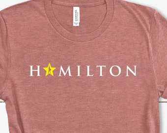 Camisa Hamilton, presente Hamilton, camisa fã Hamilton, camisa Broadway, presente para fãs de Alexander Hamilton