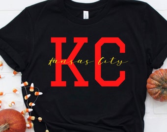 Kansas City Shirt, Kansas City Football Shirt, Chiefs Shirt, KC Shirt