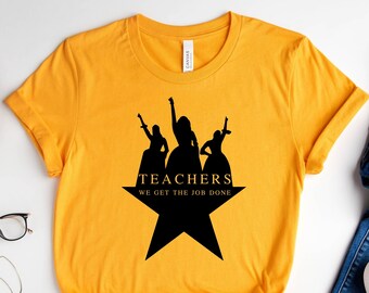 Hamilton teacher shirt Clearance